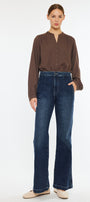 Sparrow High Rise Holly Flare Jeans - Official Kancan USA