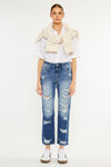 Ashland High Rise Slim Straight Leg Jeans - Official Kancan USA