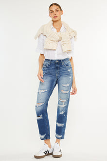  Ashland High Rise Slim Straight Leg Jeans - Official Kancan USA