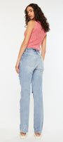 Ashland High Rise Slim Straight Leg Jeans - Official Kancan USA