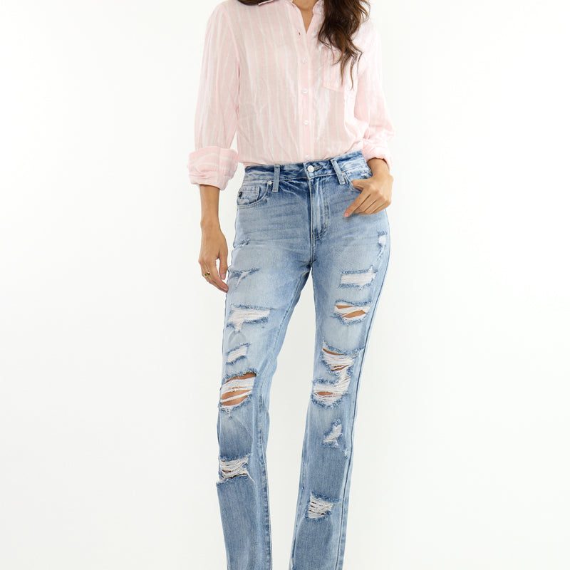 Ashland High Rise Slim Straight