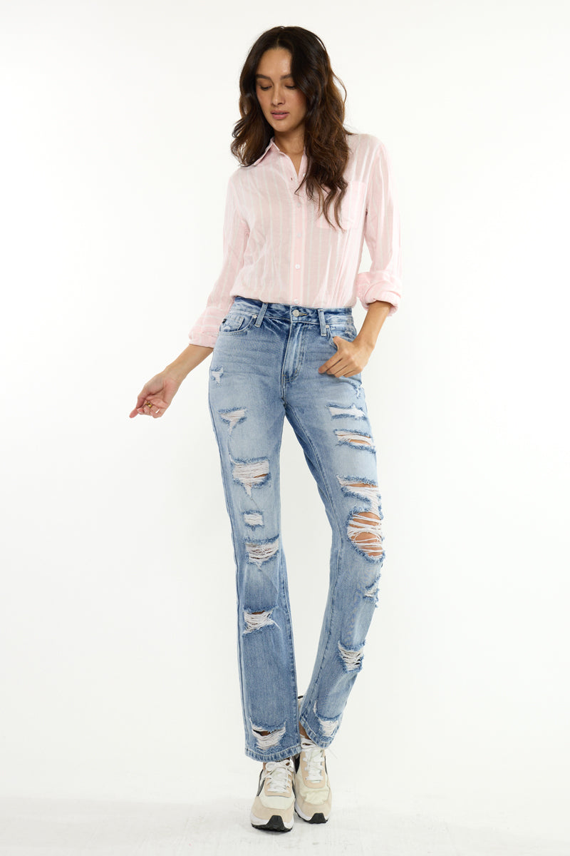 Ashland High Rise Slim Straight