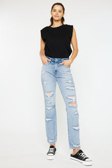  Ashland High Rise Slim Straight Jeans - Official Kancan USA