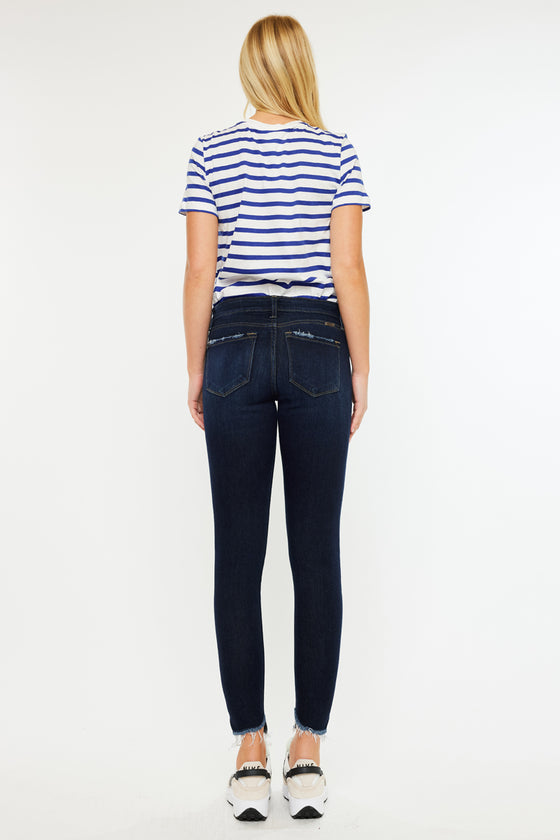 Alexa Low Rise Ankle Skinny Jeans - Official Kancan USA