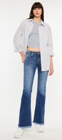 Brandy Low Rise Baby Bootcut Jeans - Official Kancan USA