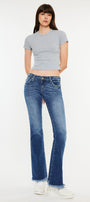 Brandy Low Rise Baby Bootcut Jeans - Official Kancan USA