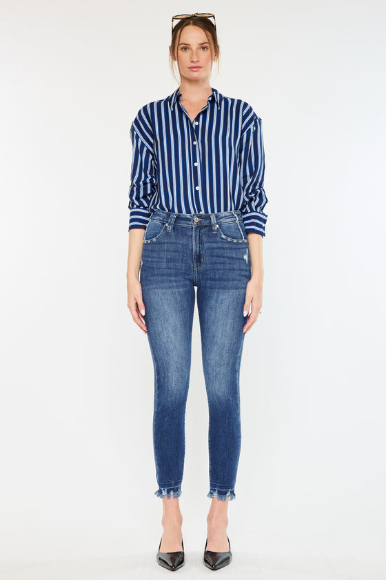 Kaleen High Rise Ankle Skinny Jeans
