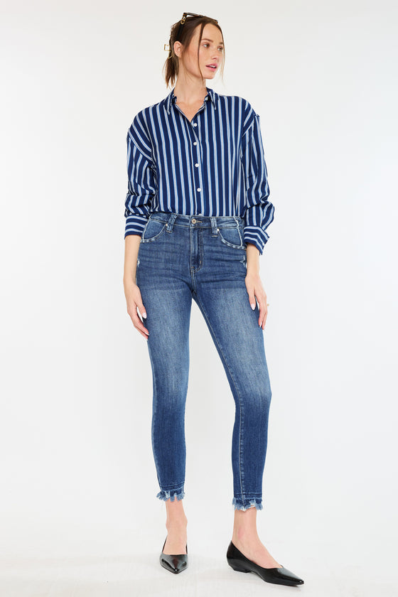 Kaleen High Rise Ankle Skinny Jeans