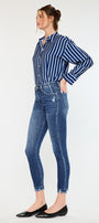 Kaleen High Rise Ankle Skinny Jeans - Official Kancan USA
