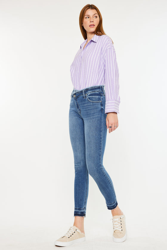 Taki High Rise Ankle Skinny Jeans - Official Kancan USA