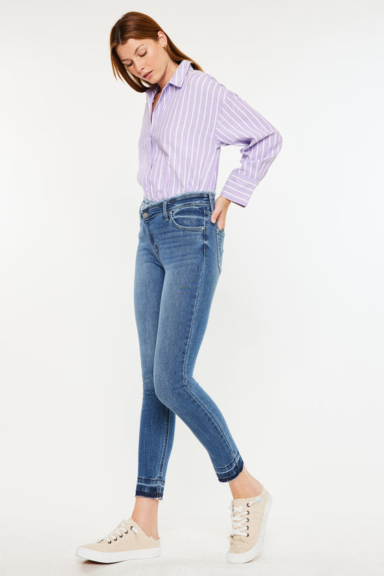 Taki High Rise Ankle Skinny Jeans - Official Kancan USA