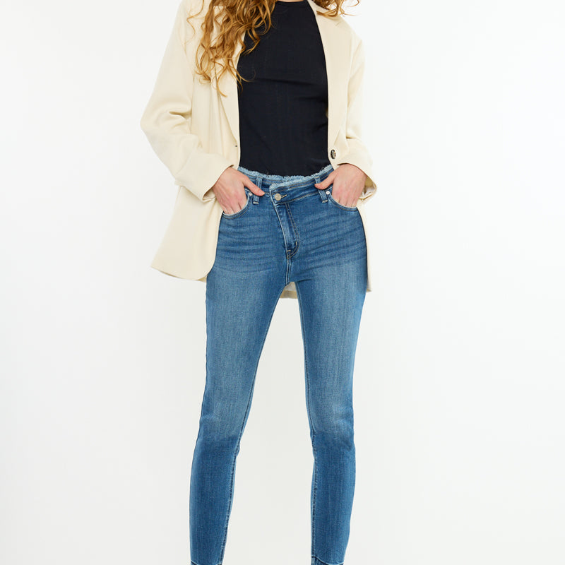 Taki High Rise Ankle Skinny