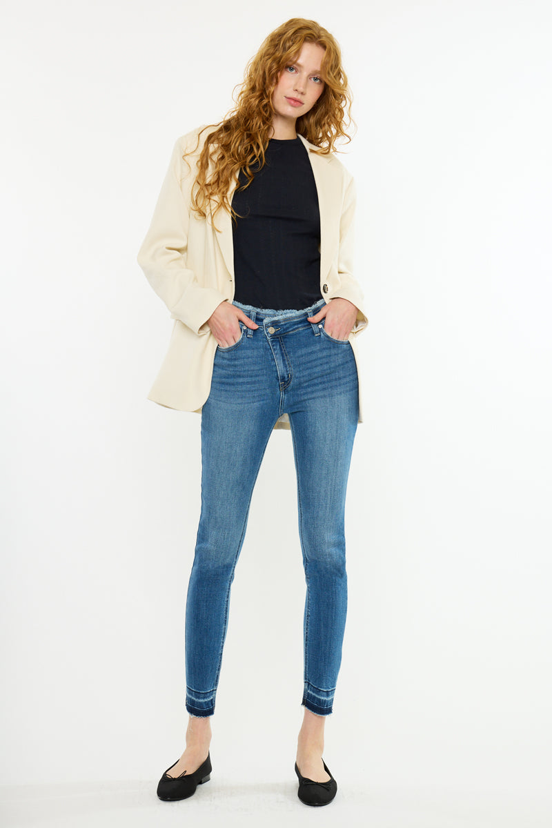 Taki High Rise Ankle Skinny