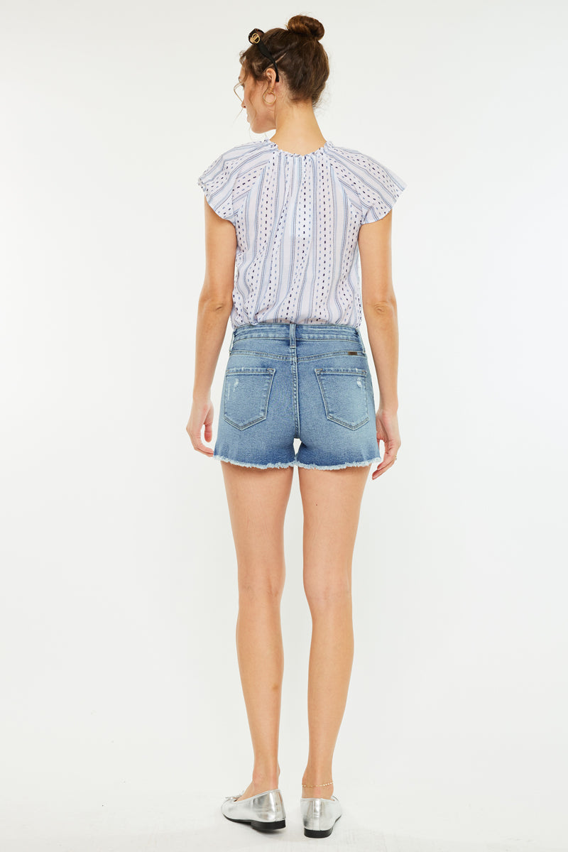 Poppi High Rise Shorts - Official Kancan USA