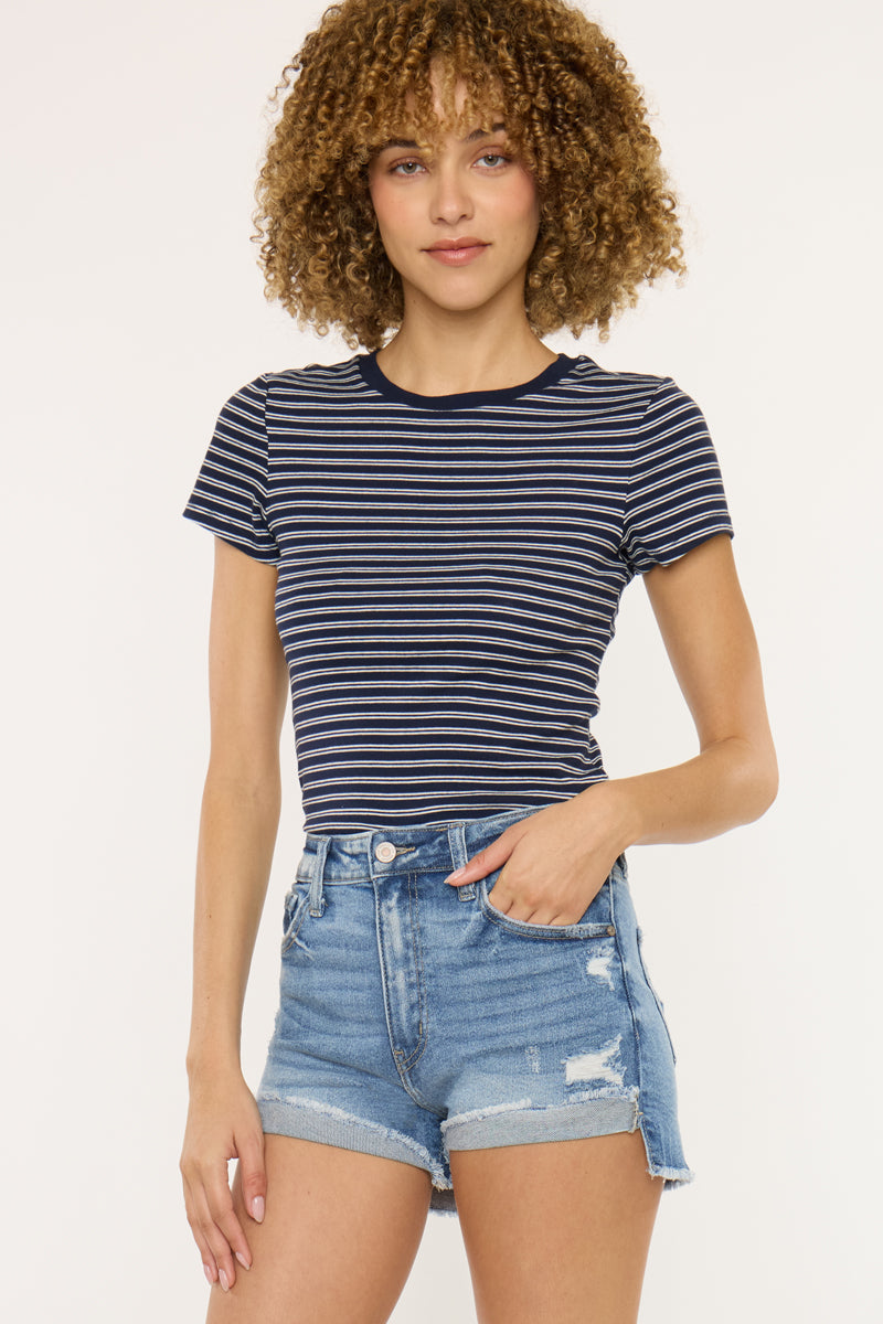 Poppi High Rise Shorts - Official Kancan USA