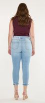 Thomasin High Rise Cropped Skinny Jeans ( Plus Size ) - Official Kancan USA