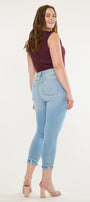 Thomasin High Rise Cropped Skinny Jeans ( Plus Size ) - Official Kancan USA