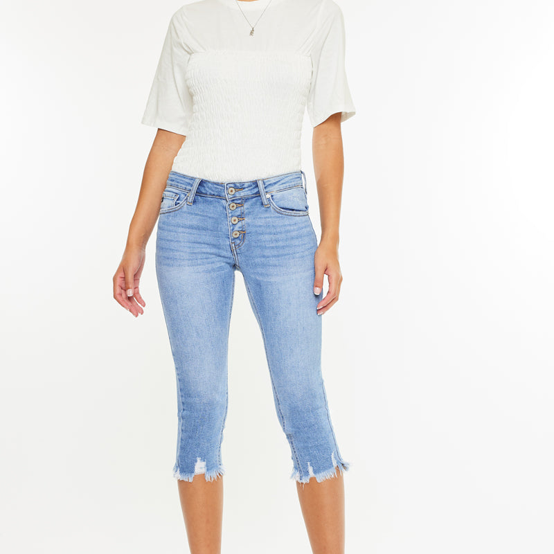 Bixby Mid Rise Capris - Official Kancan USA