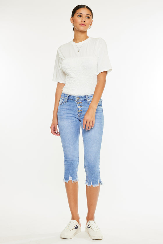 Bixby Mid Rise Capris - Official Kancan USA
