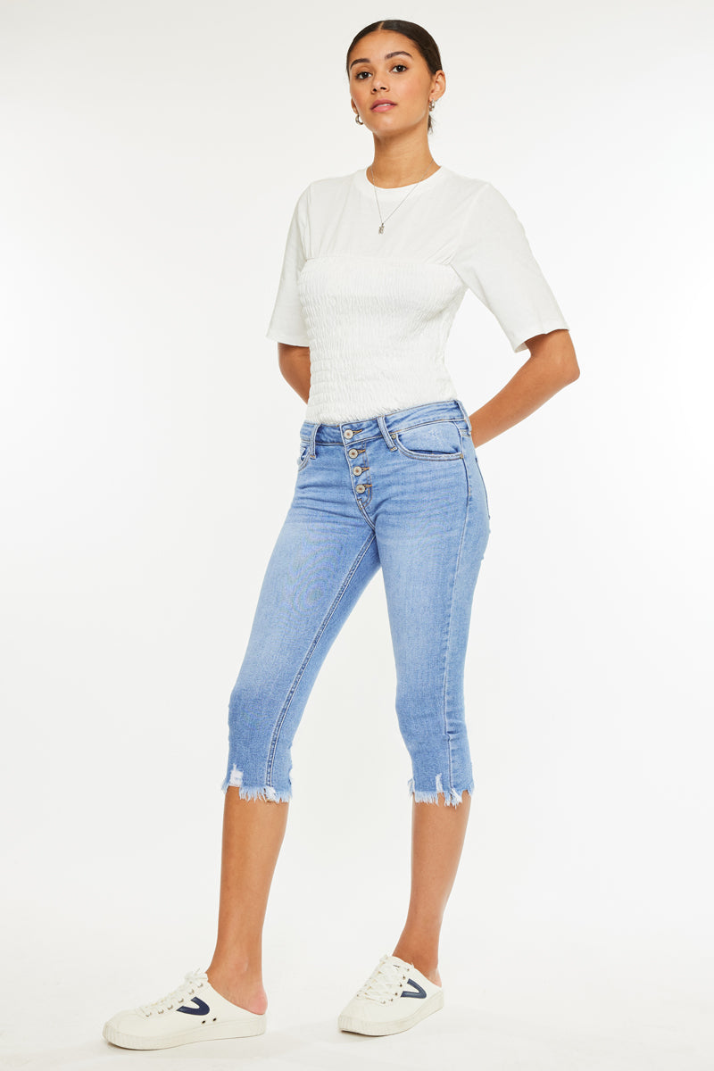 Bixby Mid Rise Capris - Official Kancan USA