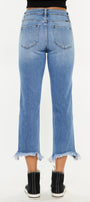 Zuzanna High Rise Crop Straight Leg Jeans - Official Kancan USA