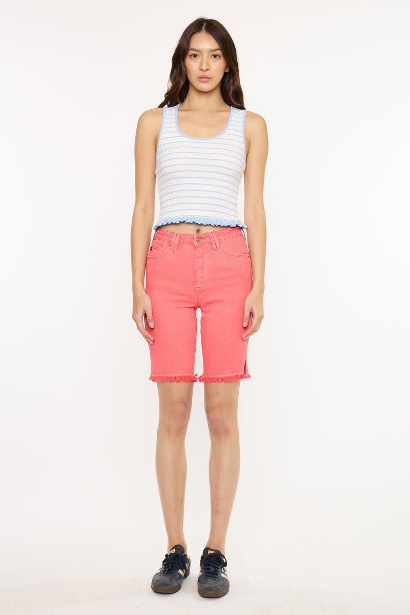 Corealla High Rise Bermuda Shorts - Official Kancan USA
