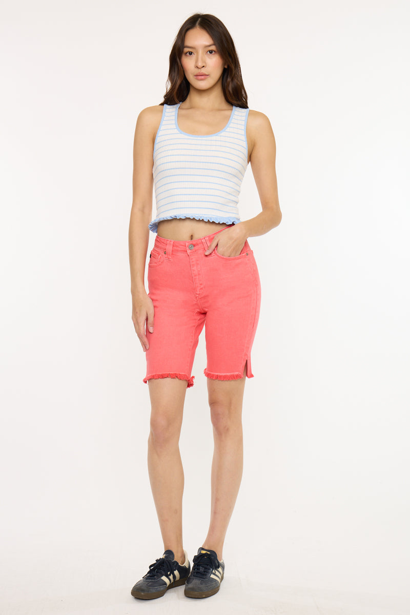 Corealla High Rise Bermuda Shorts - Official Kancan USA