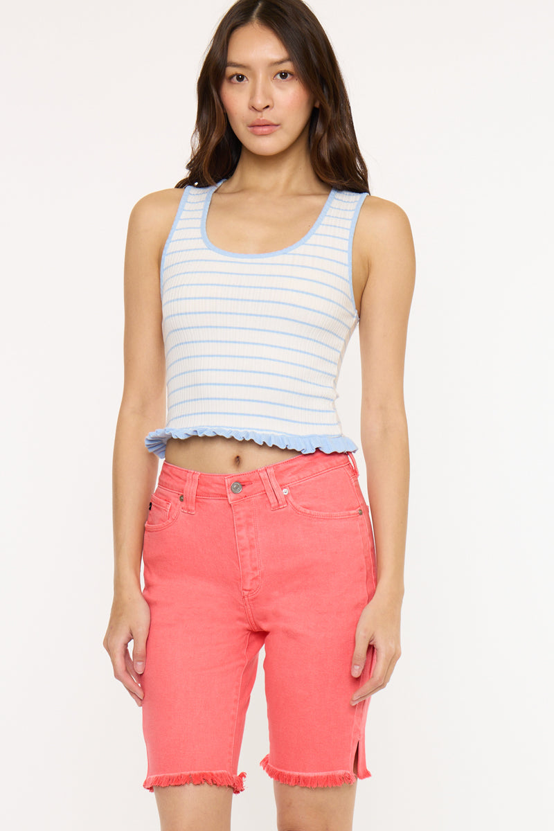 Corealla High Rise Bermuda Shorts - Official Kancan USA