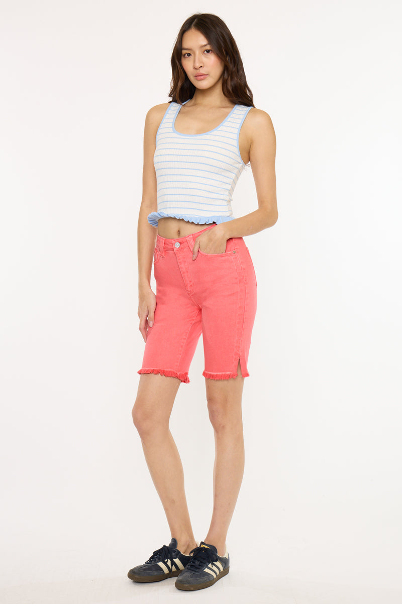 Corealla High Rise Bermuda Shorts - Official Kancan USA