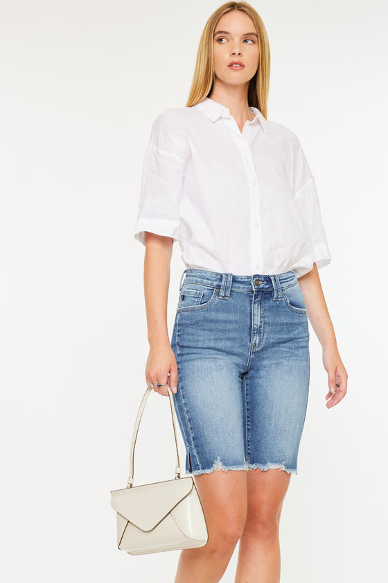 Corealla High Rise Bermuda Shorts - Official Kancan USA