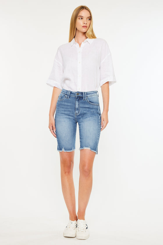 Corealla High Rise Bermuda Shorts - Official Kancan USA