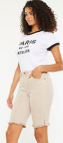 Corealla High Rise Bermuda Shorts - Official Kancan USA
