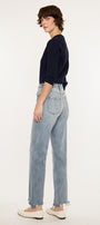 Violet High Rise Slim Wide Leg Jeans - Official Kancan USA
