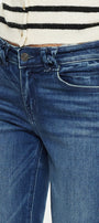 Dolores Mid Rise Slim Straight Leg Fit Jeans - Official Kancan USA