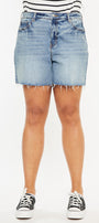 June High Rise Shorts (Plus Size) - Official Kancan USA