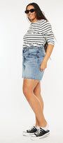 June High Rise Shorts (Plus Size) - Official Kancan USA