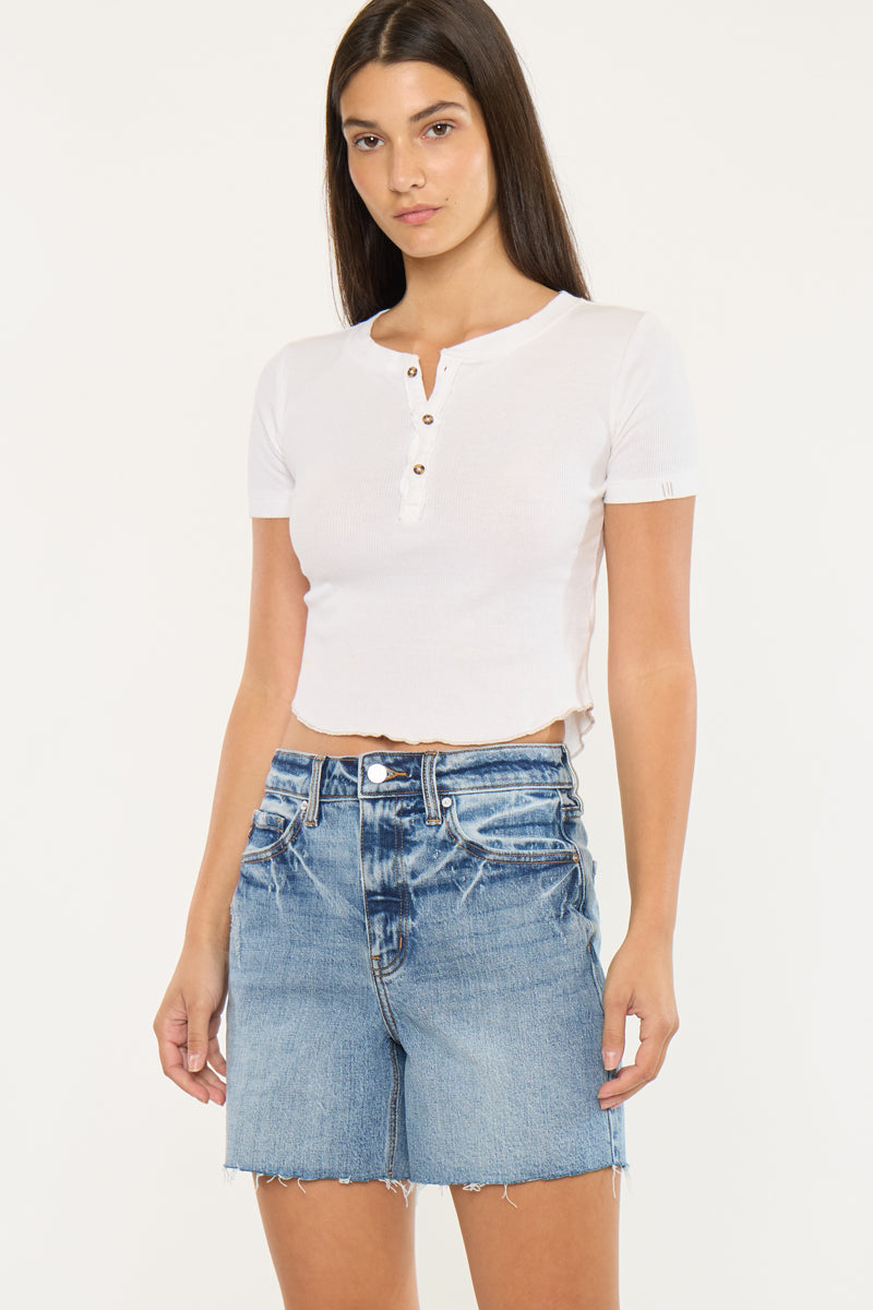 June High Rise Shorts - Official Kancan USA