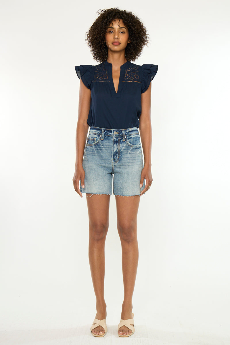 June High Rise Shorts - Official Kancan USA
