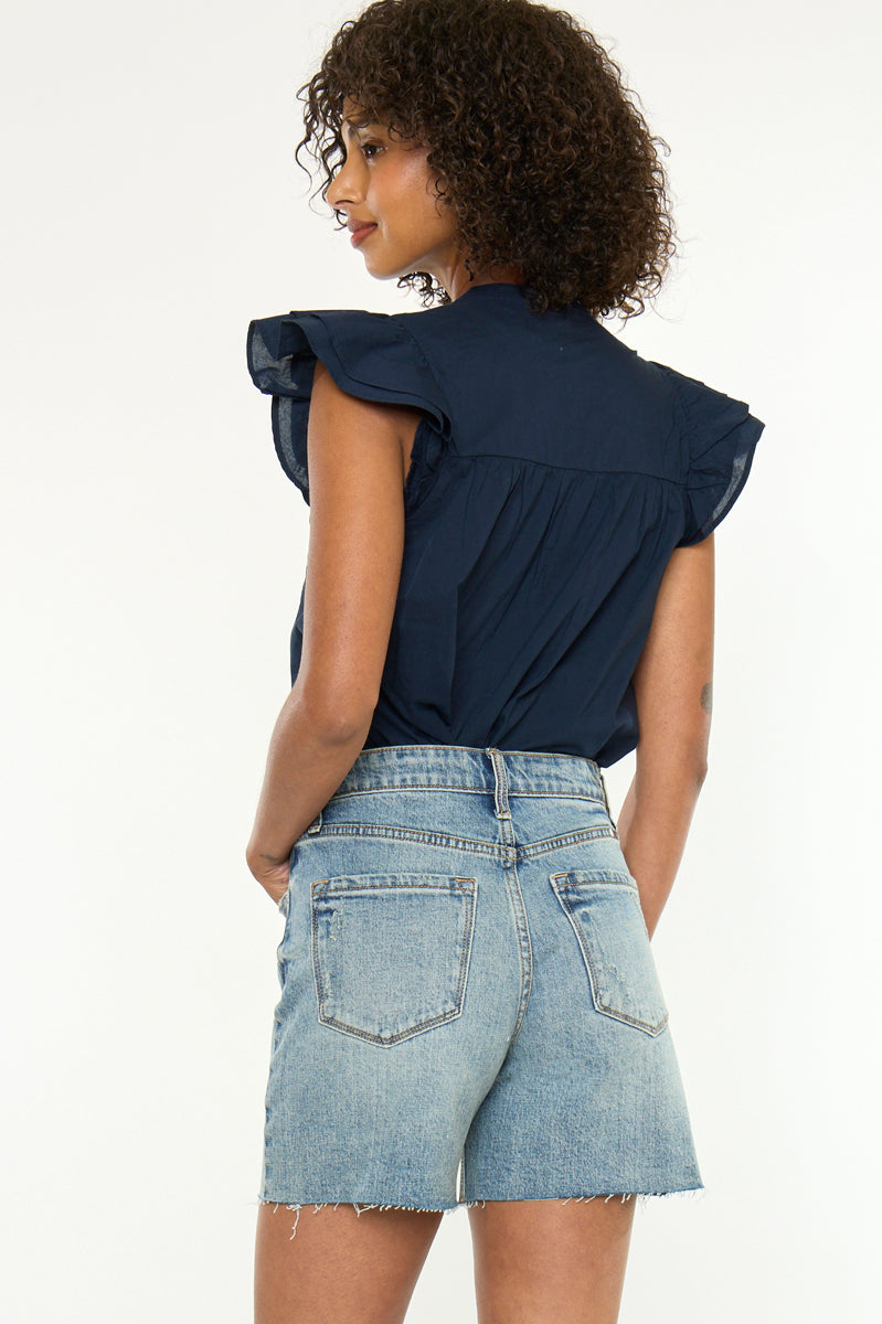 June High Rise Shorts - Official Kancan USA