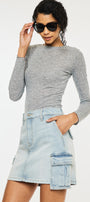 Rosetta Cargo Mini  Skirt - Official Kancan USA