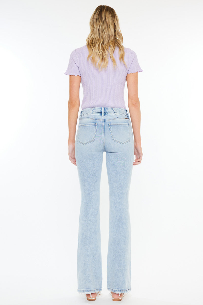 Maryland High Rise Flare Jeans