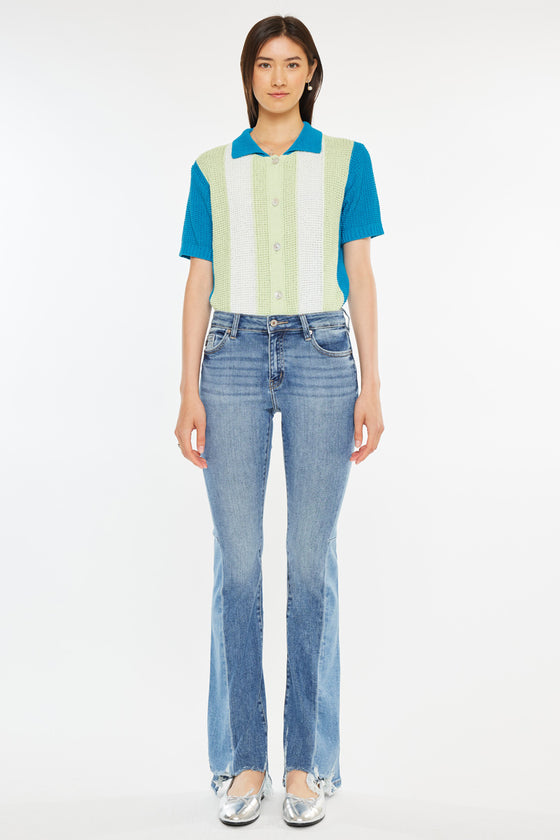 Hope Mid Rise Bootcut Jeans - Official Kancan USA