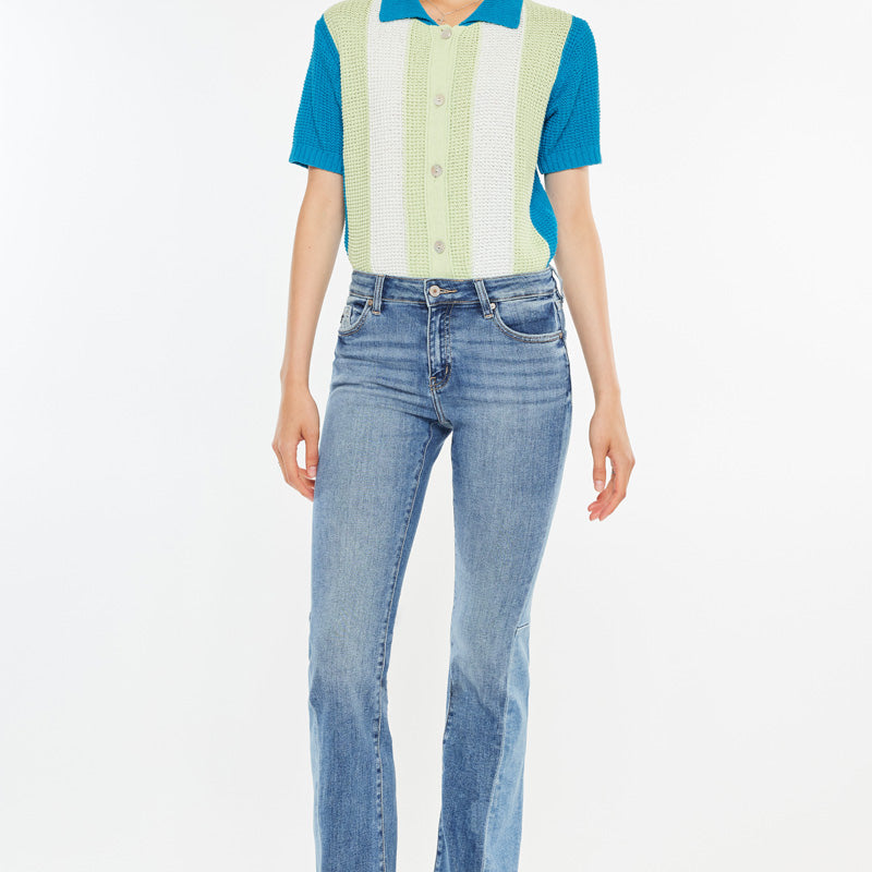 Hope Mid Rise Bootcut Jeans - Official Kancan USA