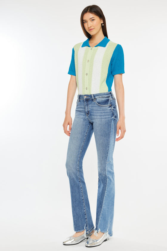 Hope Mid Rise Bootcut Jeans - Official Kancan USA