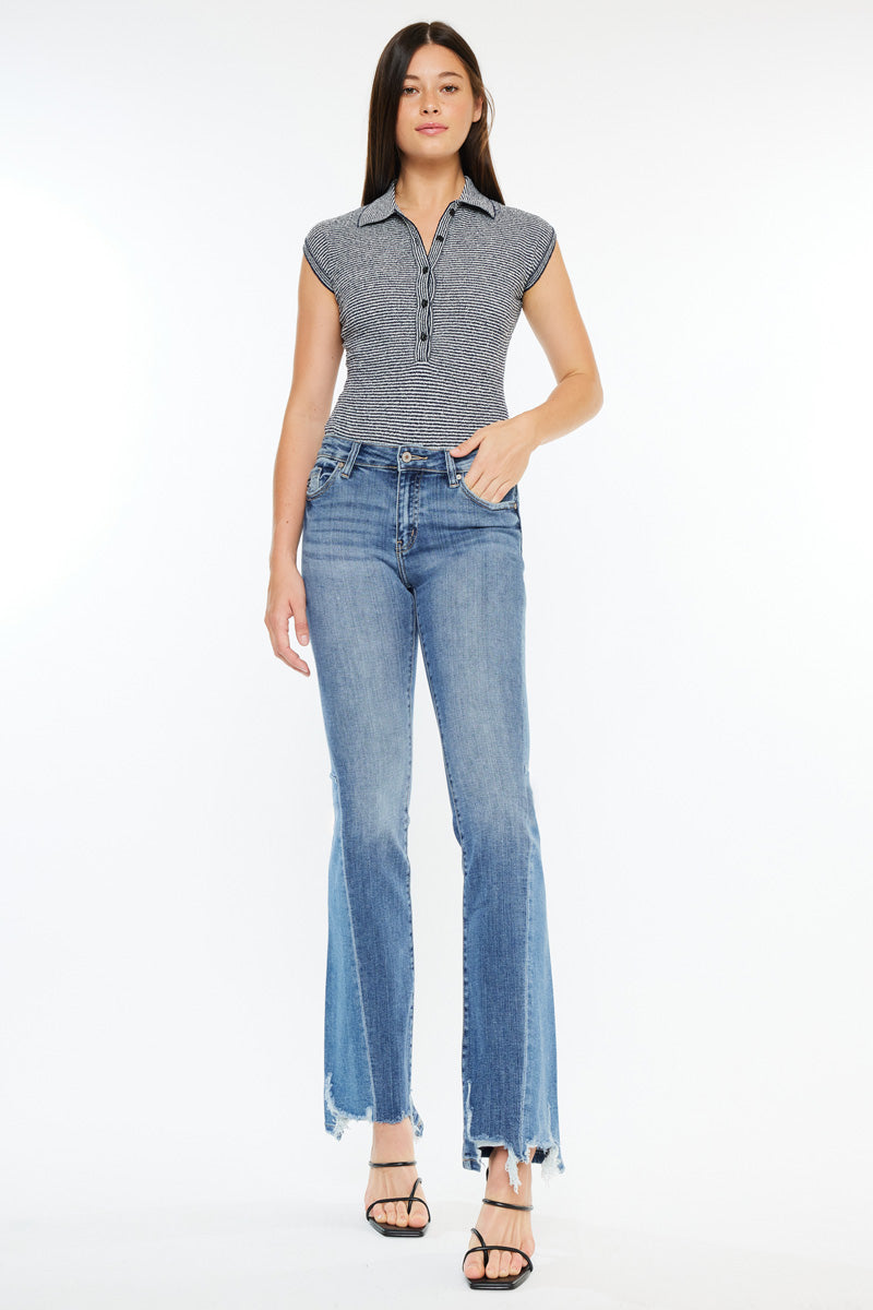 Hope Mid Rise Bootcut Jeans - Official Kancan USA