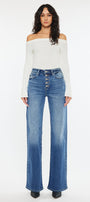 Celine Ultra High Rise 90's Flare Jeans - Official Kancan USA