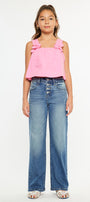 Celine High Rise Kids 90's Flare Jeans - Official Kancan USA