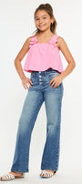 Celine High Rise Kids 90's Flare Jeans - Official Kancan USA