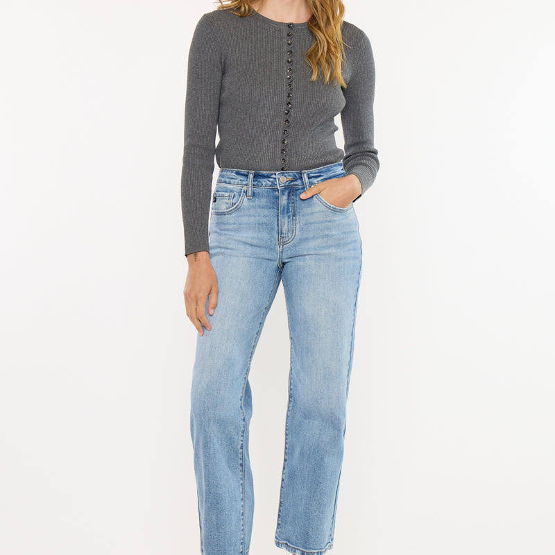 Melissa High Rise Slim Wide - Official Kancan USA