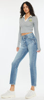 Belle High Rise Crop Bootcut Jeans - Official Kancan USA
